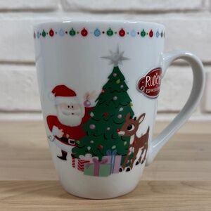 RUDOLPH THE RED-NOSED REINDEER Christmas Mug EUC